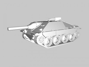 jagdpanzer 38 brinquedos maquinaria 3d print model - Mito3D