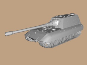 jagdpanzer e100 juguetes maquinaria 3d print model - Mito3D