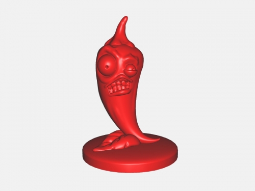 jalapeno obj giocattoli giochi 3D print model - Mito3D