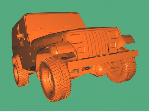 jeep toys machinery 3D print model - Mito3D