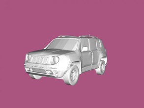 jeep rinnegato 2017 giocattoli macchinari 3d print model - Mito3D
