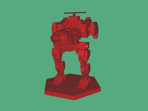 jenner jr7-d free 3d model - download stl file Toys Games another walking robot mechwarrior online 3d print model - Mito3D