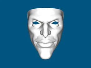 joker maske ücretsiz 3d model download stl dosyası Moda Süsler ana kötü adam maskesi batman dosya 3d print model - Mito3D