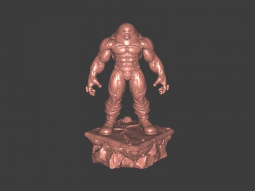 juggernaut heykelcik oyuncaklar çizgi filmler 3D print model - Mito3D