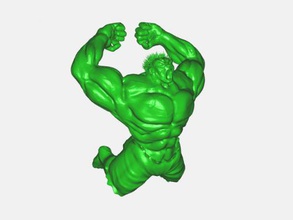 pulando hulk brinquedos desenhos animados 3d print model - Mito3D