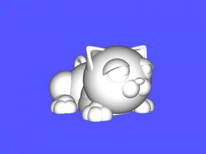 anahtarlık kedi yavrusu moda aksesuarlar 3d print model - Mito3D