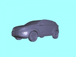 kia sportage free 3d model - download obj file Toys Machinery compact stylish crossover 3d print model - Mito3D