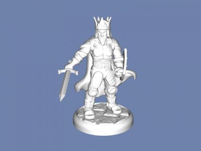 king free 3d model - download stl file Toys Cartoons good sword 3d print model - Mito3D