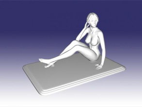 dame in bikini jouets 3d print model - Mito3D