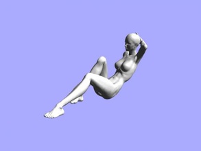 lady toys people 3d print model - Mito3D