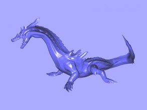 lagiacrus juguetes juegos 3d print model - Mito3D