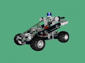 lego police obj toys machinery 3d print model - Mito3D