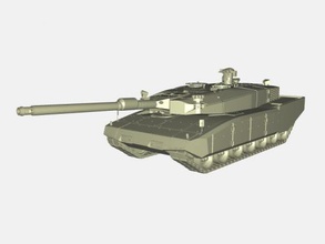 leopard 2 free 3d model - download stl file Toys Machinery main battle tank germany 3d print model - Mito3D