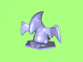 pterodaktil oyuncaklar hayvanlar 3d print model - Mito3D