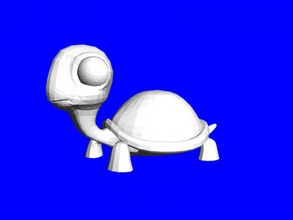 tartaruga brinquedos animais 3d print model - Mito3D