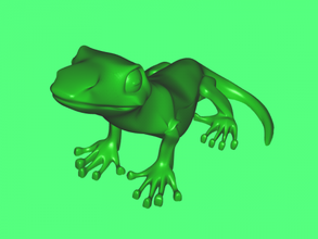 lizard free 3d model - download stl file Toys Animals little 3d print model - Mito3D
