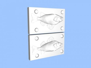 lecca-lecca a forma gratuita modello 3d - scaricare il file stl Casa Cucina fresco pesce di 3d print model - Mito3D