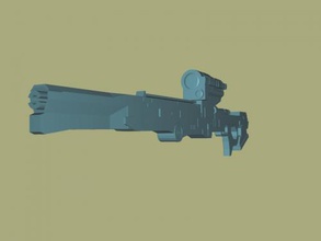 longshot sniper rifle free 3d model download stl dosyası Oyuncaklar Silah silah vites savaşları dosya 3d print model - Mito3D