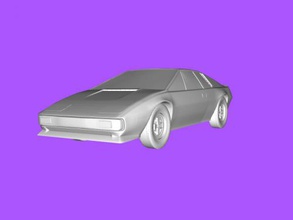 lotus esprit libre modelo 3d - descargar archivo stl Los juguetes De la maquinaria el legendario coche deportivo 3d print model - Mito3D