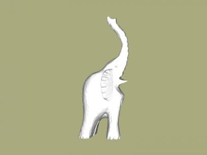 lucky elephant free 3d model - download stl file Toys Animals symbol luck 3d print model - Mito3D