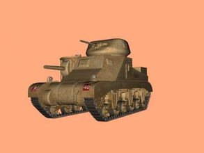 m3 grant ücretsiz 3d model - indirme nesne dosyası Oyuncaklar Makine orta İngiliz tankı dosya n 3d print model - Mito3D