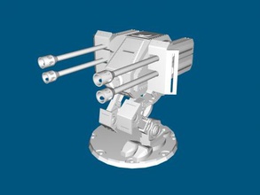 machine gun free 3d model - download stl file Toys Weapon powerful platform 3d print model - Mito3D