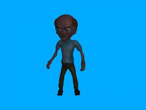 kızgın adam free 3d model download n dosya Oyuncaklar Çizgi film komik çizgi karakterleri 3d print model - Mito3D