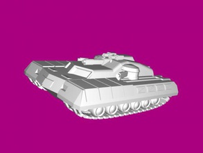 magi free 3d model - download stl file Toys Games tank three guns 3d print model - Mito3D