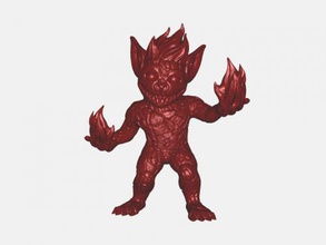 magmin free 3d model - download stl file Toys Games little elemental dungeons dragons 3d print model - Mito3D