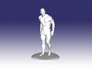 male striptease free 3d model - download stl file Toys People statuette man underpants 3d print model - Mito3D