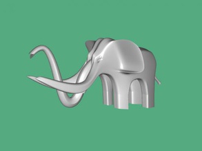 mamut de juguete gratis modelo 3d - descargar archivo stl Los juguetes A los animales animal extinto 3d print model - Mito3D