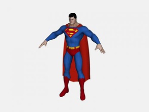 l'homme d'acier gratuit modèle 3d - télécharger le fichier obj Les jouets Jeux célèbre super-héros de dc universe online 3d print model - Mito3D