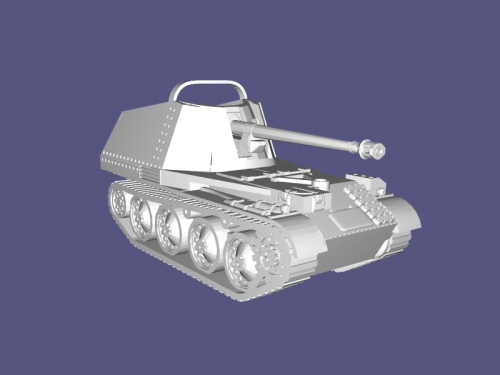 marder iii juguetes maquinaria 3D print model - Mito3D