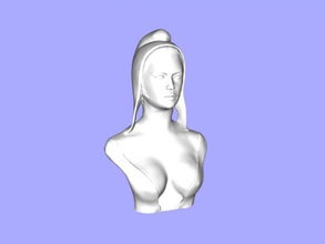 marianne arte escultura 3d print model - Mito3D