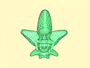 marijuana dude free 3d model - download stl file Toys Cartoons human face 3d print model - Mito3D