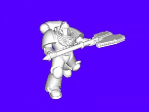 marine axe toys games 3d print model - Mito3D