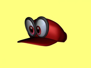 mario odyssey hat free 3d model - download obj file Toys Games attribute game nintendo switch 3d print model - Mito3D