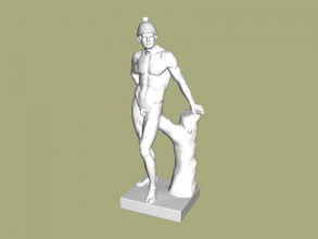 mars sanat heykel 3d print model - Mito3D