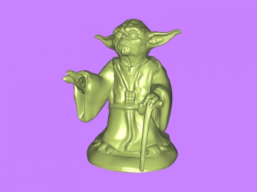master yoda toys films 3D print model - Mito3D