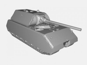 maus free 3d model - download stl file Toys Games heaviest prototype german tank 3d print model - Mito3D