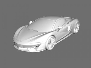 mclaren 570s in high quality obj toys machinery 3d print model - Mito3D