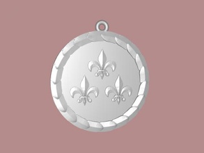 medallion vernon roche fashion ornaments 3d print model - Mito3D