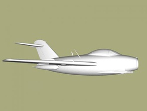mig 19 free 3d model - download stl file Toys Machinery soviet jet fighter 3d print model - Mito3D