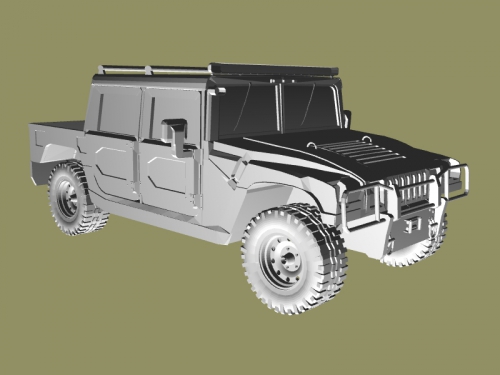 askeri hummer ücretsiz 3d model download stl dosyası Oyuncaklar Makine ABD Ordusu suv dosya 3D print model - Mito3D