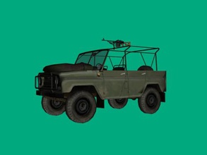 militar uaz obj juguetes maquinaria 3d print model - Mito3D