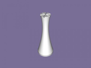 minimalistisch schach spiele 3d print model - Mito3D