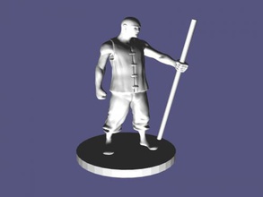 monk toys people 3d print model - Mito3D