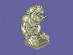 canavar sanat heykel 3d print model - Mito3D