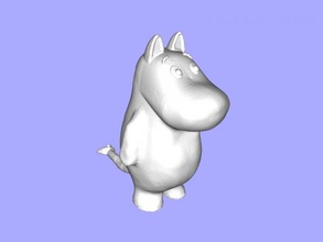 moomintroll toys cartoons 3d print model - Mito3D