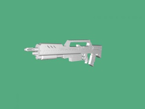 morita asalto rifle juguetes arma 3d print model - Mito3D
